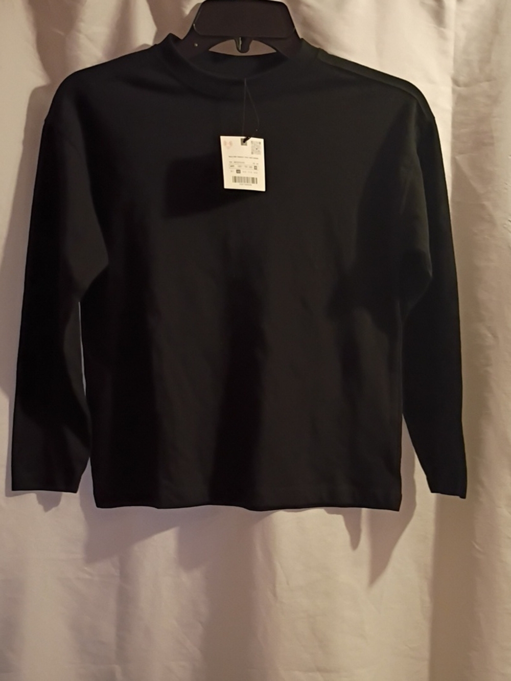 Zara Black Long Sleeve Kids Tee